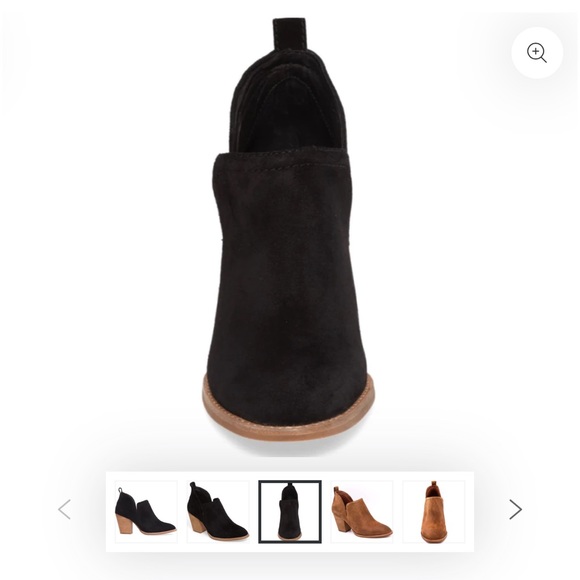 Black oiled suede Jeffrey Campbell booties - Picture 5 of 5